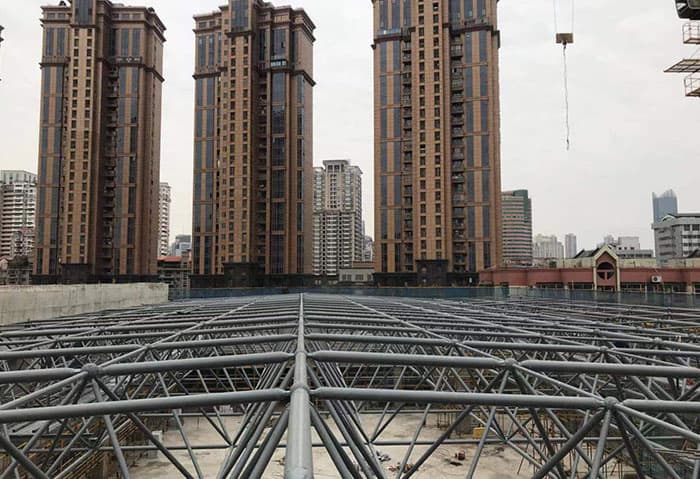 乐清料棚网架厂