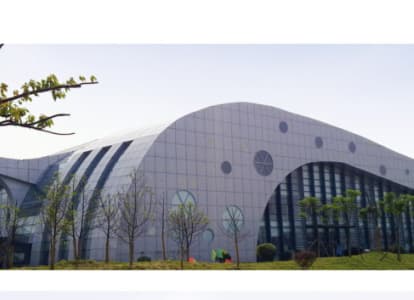 乐清会议中心外景网架工程